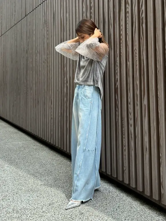 ORIGINATED IN GRACE CONTINENTAL yukimi yonee コーディネート画像