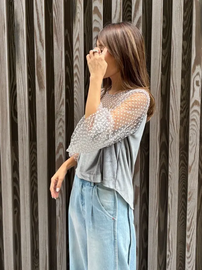 ORIGINATED IN GRACE CONTINENTAL yukimi yonee コーディネート画像