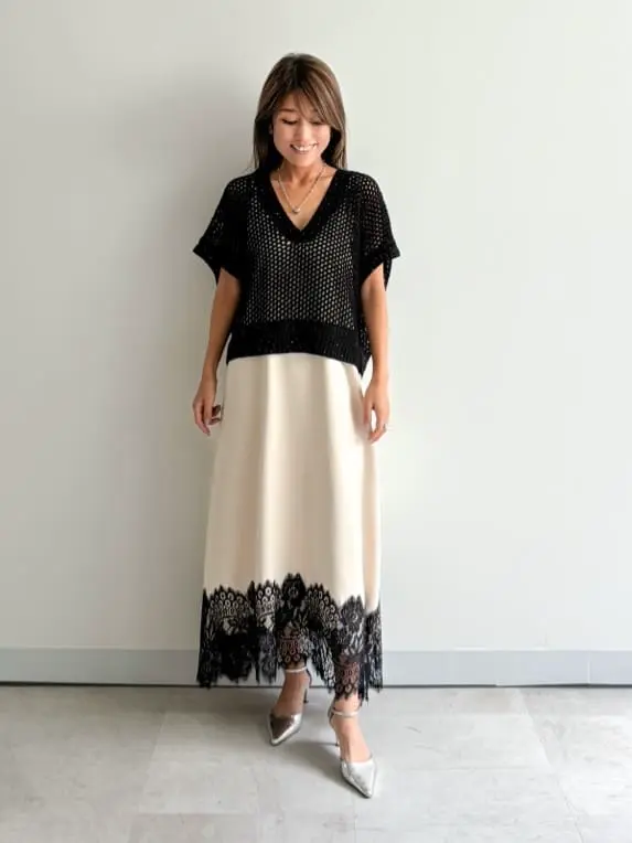 ORIGINATED IN GRACE CONTINENTAL yukimi yonee コーディネート画像