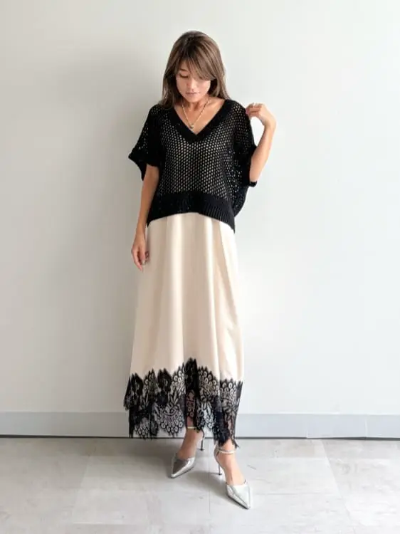 ORIGINATED IN GRACE CONTINENTAL yukimi yonee コーディネート画像