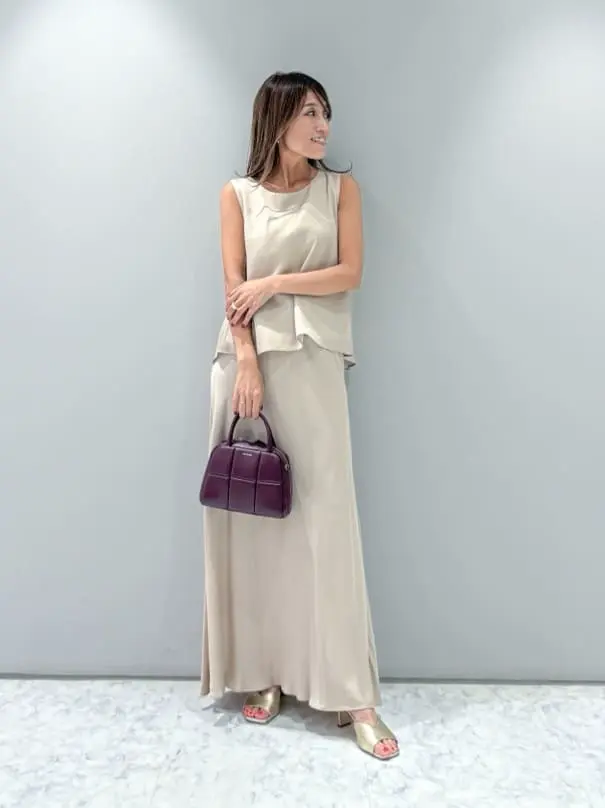 ORIGINATED IN GRACE CONTINENTAL yukimi yonee コーディネート画像