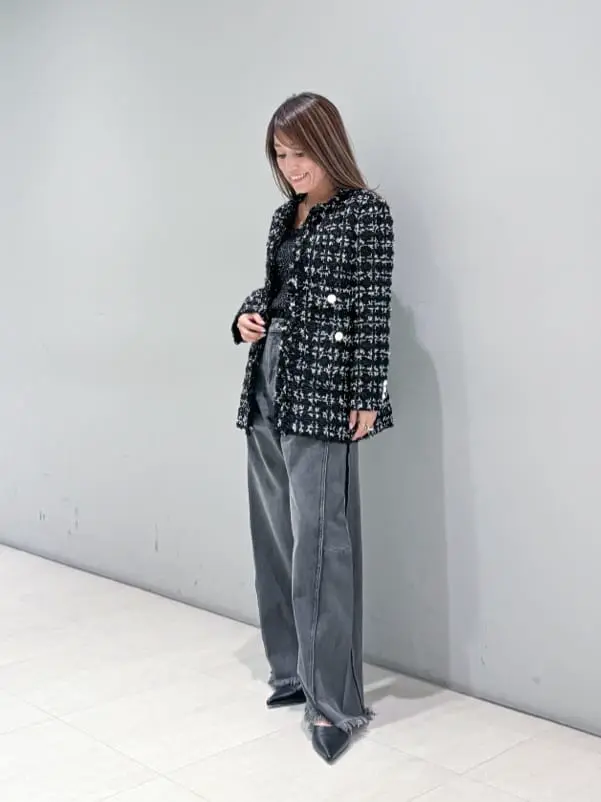 ORIGINATED IN GRACE CONTINENTAL yukimi yonee コーディネート画像