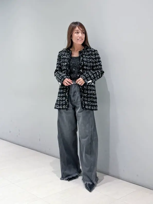 ORIGINATED IN GRACE CONTINENTAL yukimi yonee コーディネート画像