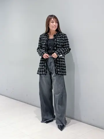 ORIGINATED IN GRACE CONTINENTAL yukimi yonee コーディネート画像