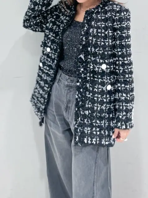 ORIGINATED IN GRACE CONTINENTAL yukimi yonee コーディネート画像