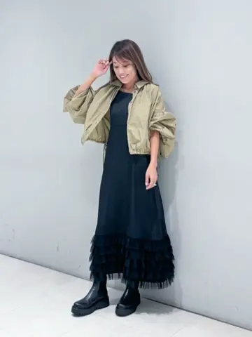 ORIGINATED IN GRACE CONTINENTAL yukimi yonee コーディネート画像