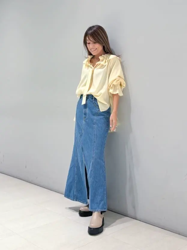 ORIGINATED IN GRACE CONTINENTAL yukimi yonee コーディネート画像