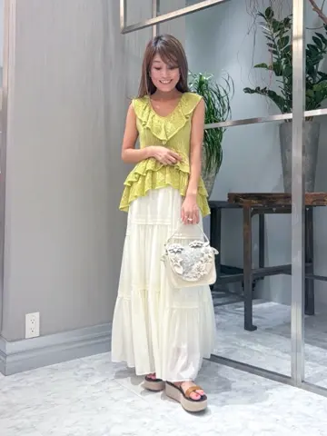 ORIGINATED IN GRACE CONTINENTAL yukimi yonee コーディネート画像