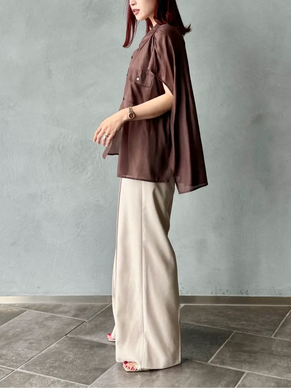 ORIGINATED IN GRACE CONTINENTAL Yuuki NOZAWA コーディネート画像