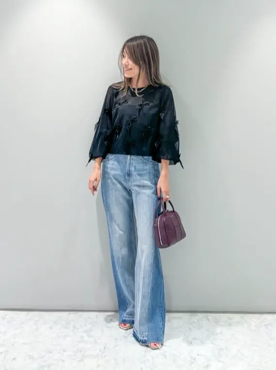 ORIGINATED IN GRACE CONTINENTAL yukimi yonee コーディネート画像