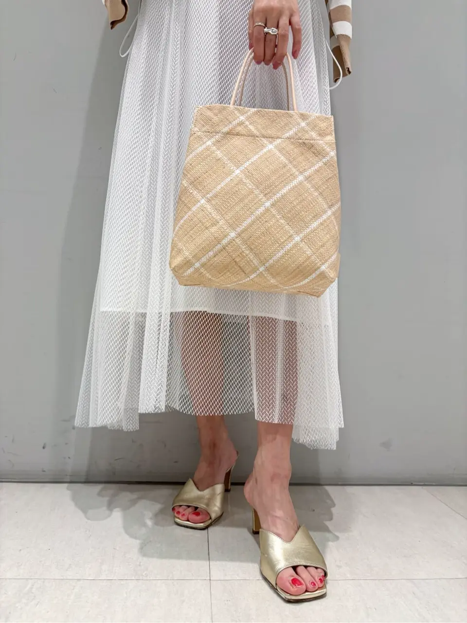 ORIGINATED IN GRACE CONTINENTAL yukimi yonee コーディネート画像