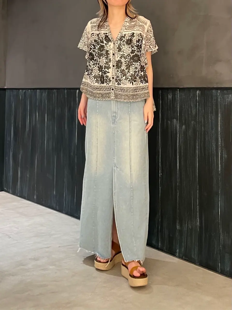 ORIGINATED IN GRACE CONTINENTAL 三浦　芙優 コーディネート画像