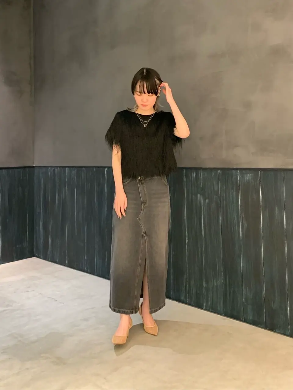 ORIGINATED IN GRACE CONTINENTAL 三浦　芙優 コーディネート画像