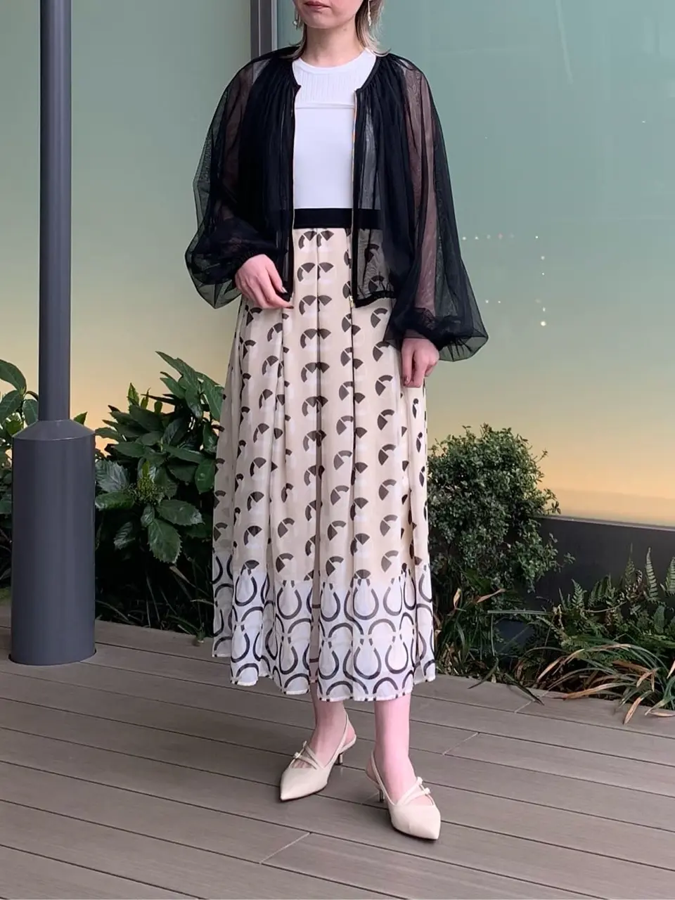 ORIGINATED IN GRACE CONTINENTAL 三浦　芙優 コーディネート画像