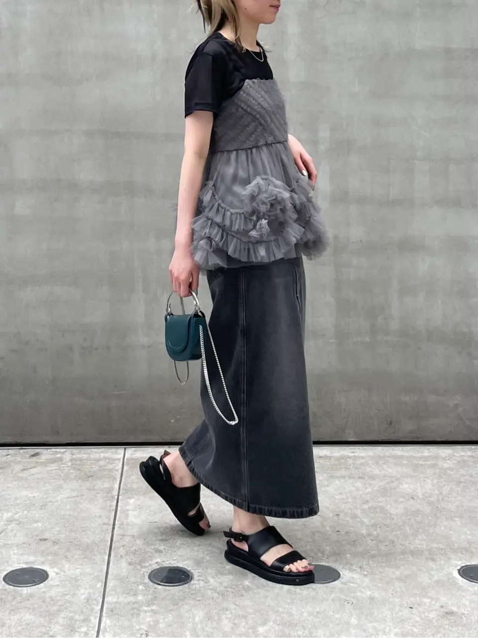 ORIGINATED IN GRACE CONTINENTAL 三浦　芙優 コーディネート画像