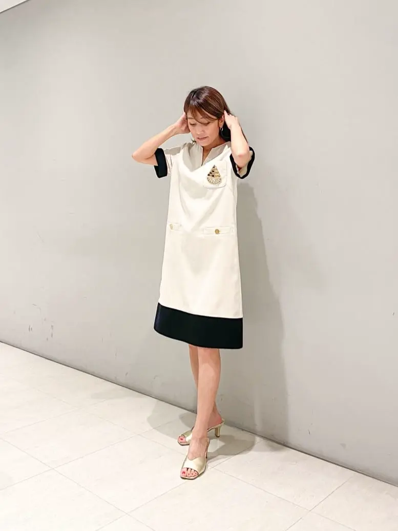 ORIGINATED IN GRACE CONTINENTAL yukimi yonee コーディネート画像