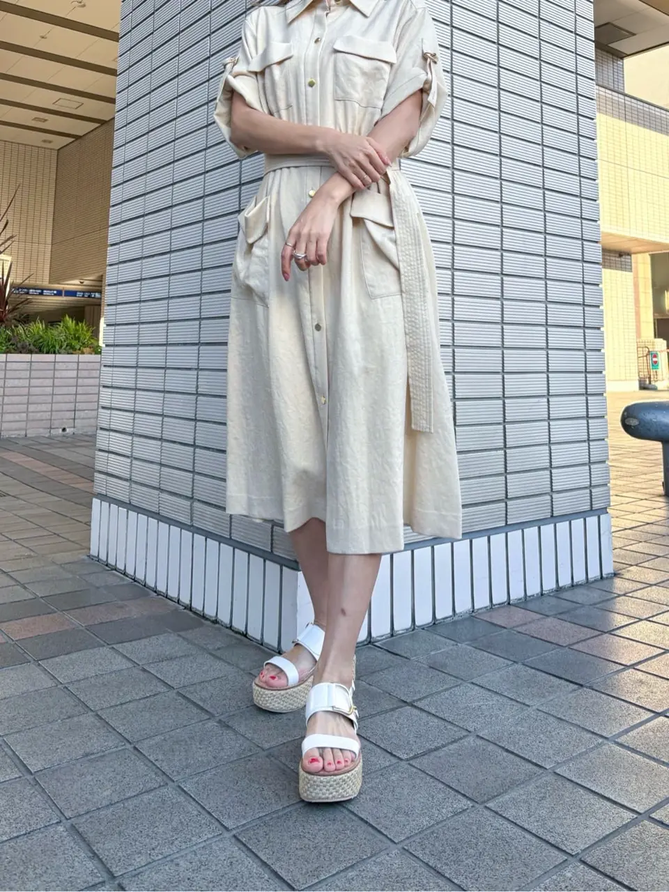 ORIGINATED IN GRACE CONTINENTAL yukimi yonee コーディネート画像