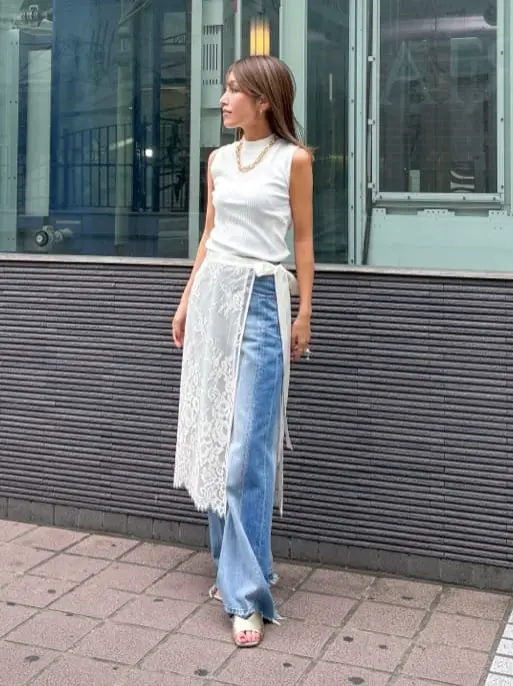 ORIGINATED IN GRACE CONTINENTAL yukimi yonee コーディネート画像