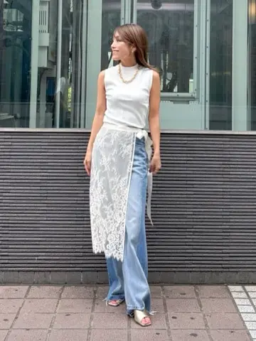 ORIGINATED IN GRACE CONTINENTAL yukimi yonee コーディネート画像