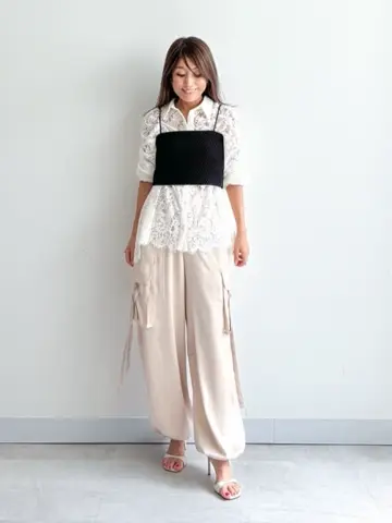 ORIGINATED IN GRACE CONTINENTAL yukimi yonee コーディネート画像