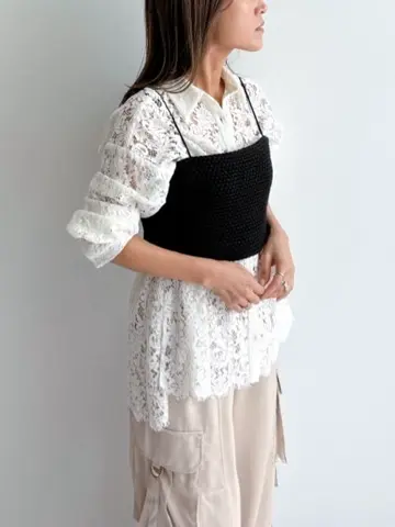 ORIGINATED IN GRACE CONTINENTAL yukimi yonee コーディネート画像