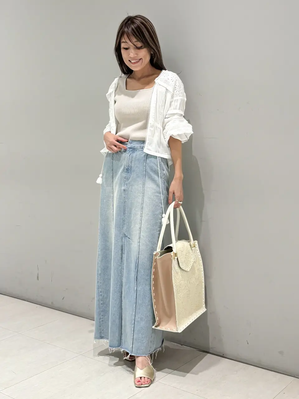 ORIGINATED IN GRACE CONTINENTAL yukimi yonee コーディネート画像