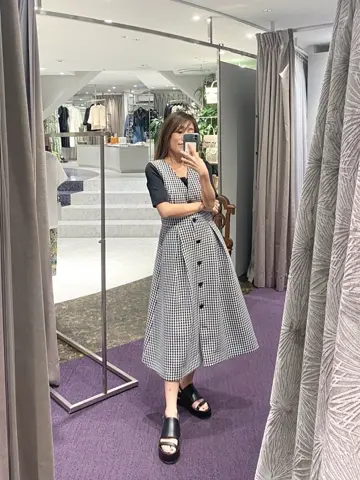 ORIGINATED IN GRACE CONTINENTAL yukimi yonee コーディネート画像