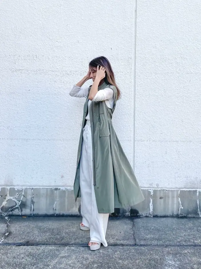 ORIGINATED IN GRACE CONTINENTAL yukimi yonee コーディネート画像