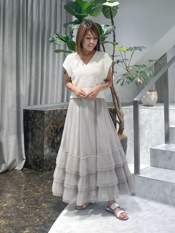 ORIGINATED IN GRACE CONTINENTAL yukimi yonee コーディネート画像