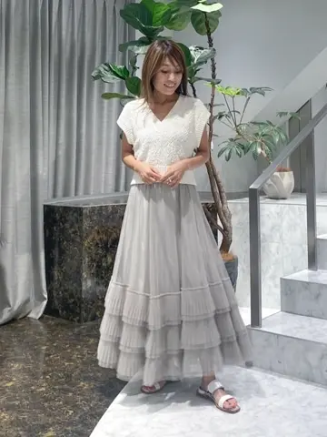 ORIGINATED IN GRACE CONTINENTAL yukimi yonee コーディネート画像