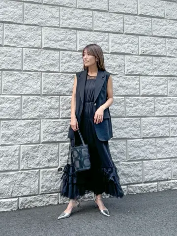 ORIGINATED IN GRACE CONTINENTAL yukimi yonee コーディネート画像