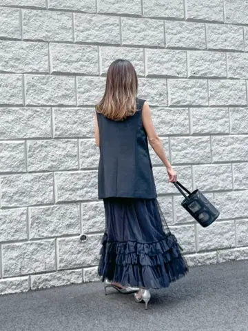 ORIGINATED IN GRACE CONTINENTAL yukimi yonee コーディネート画像