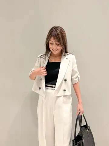 ORIGINATED IN GRACE CONTINENTAL yukimi yonee コーディネート画像