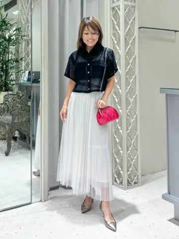 ORIGINATED IN GRACE CONTINENTAL yukimi yonee コーディネート画像