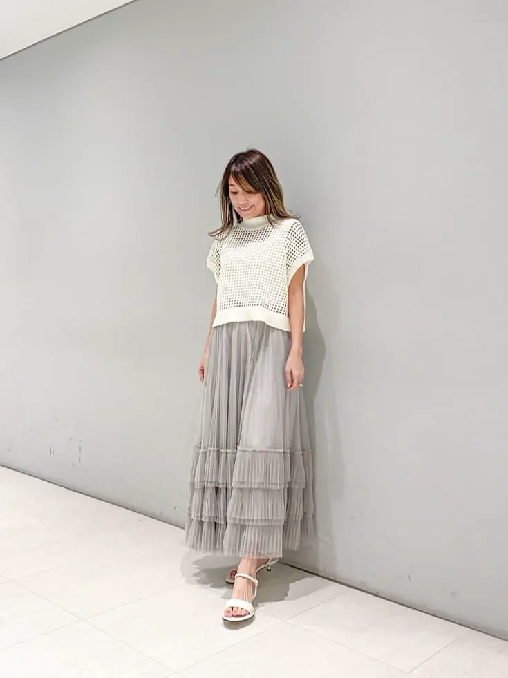 ORIGINATED IN GRACE CONTINENTAL yukimi yonee コーディネート画像