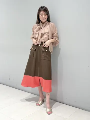 ORIGINATED IN GRACE CONTINENTAL yukimi yonee コーディネート画像