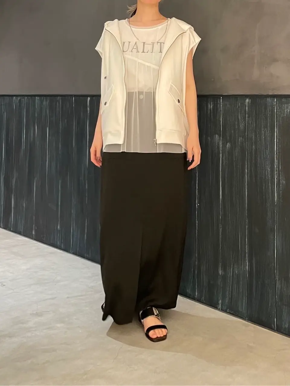 ORIGINATED IN GRACE CONTINENTAL 三浦　芙優 コーディネート画像