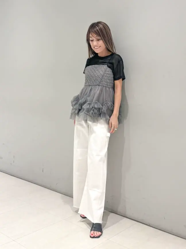 ORIGINATED IN GRACE CONTINENTAL yukimi yonee コーディネート画像