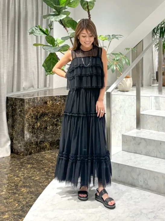 ORIGINATED IN GRACE CONTINENTAL yukimi yonee コーディネート画像