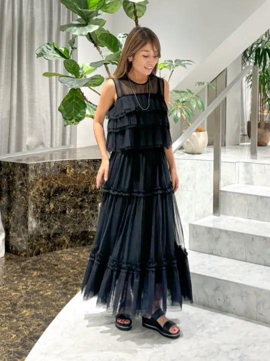 ORIGINATED IN GRACE CONTINENTAL yukimi yonee コーディネート画像