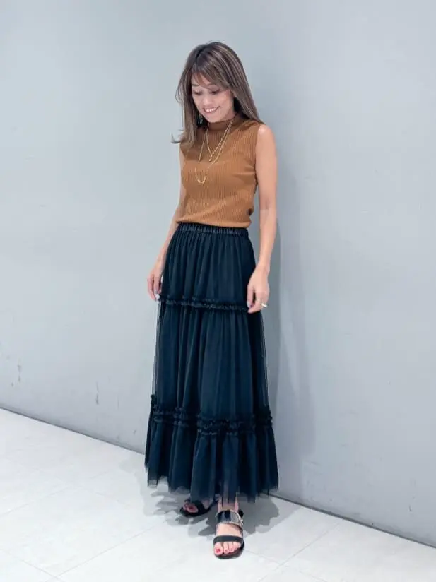 ORIGINATED IN GRACE CONTINENTAL yukimi yonee コーディネート画像