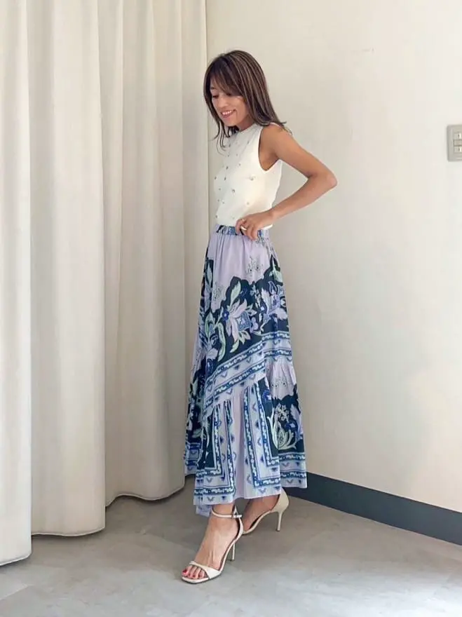 ORIGINATED IN GRACE CONTINENTAL yukimi yonee コーディネート画像