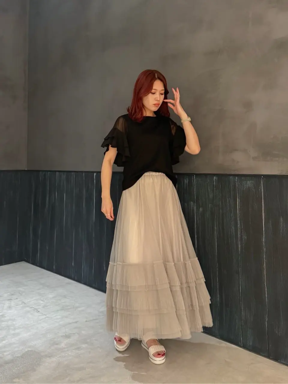 ORIGINATED IN GRACE CONTINENTAL Yuuki NOZAWA コーディネート画像