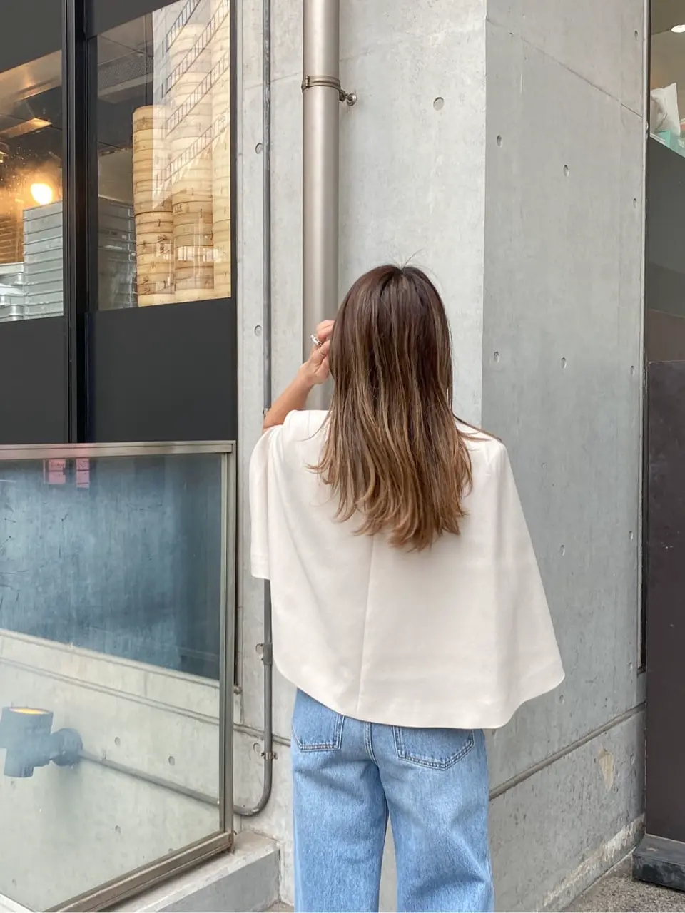 ORIGINATED IN GRACE CONTINENTAL yukimi yonee コーディネート画像