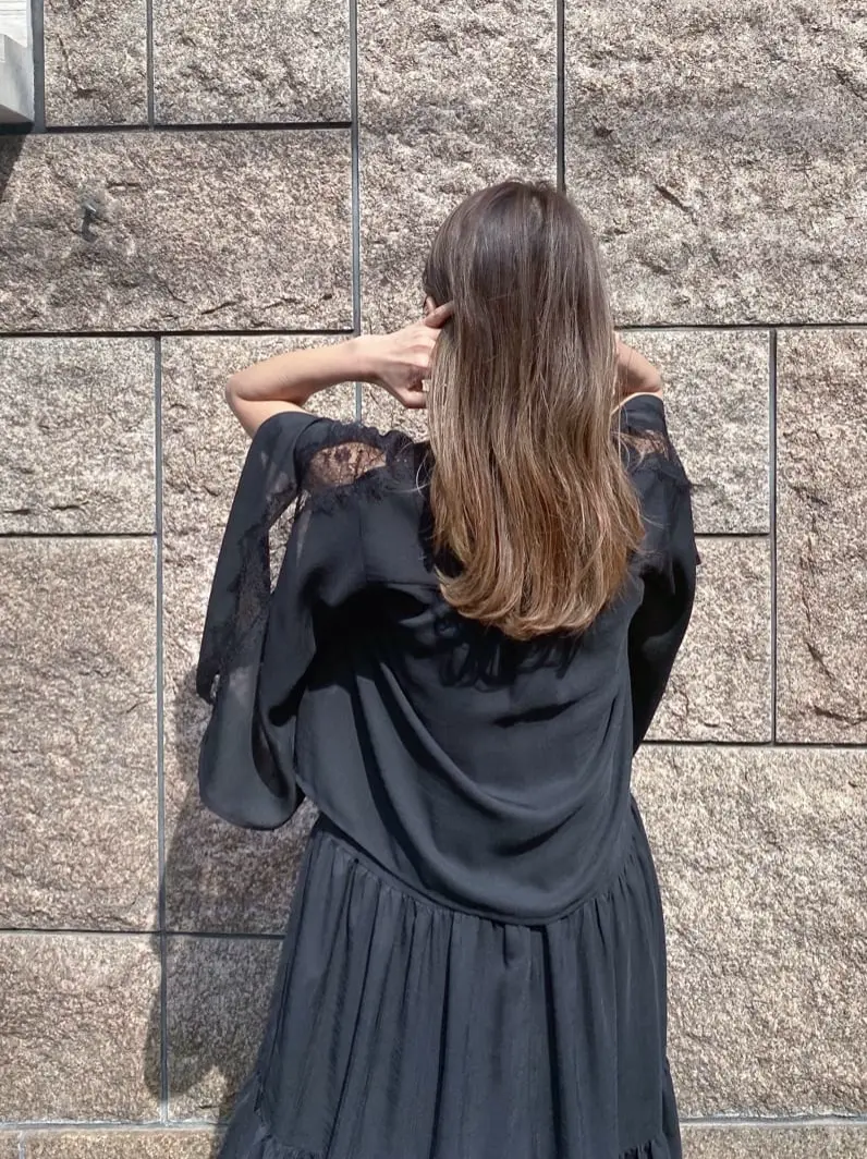 ORIGINATED IN GRACE CONTINENTAL yukimi yonee コーディネート画像