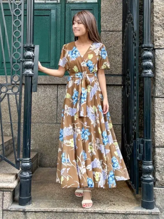 ORIGINATED IN GRACE CONTINENTAL yukimi yonee コーディネート画像