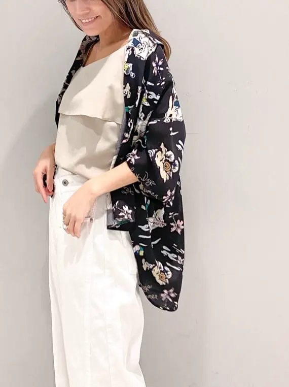 ORIGINATED IN GRACE CONTINENTAL yukimi yonee コーディネート画像