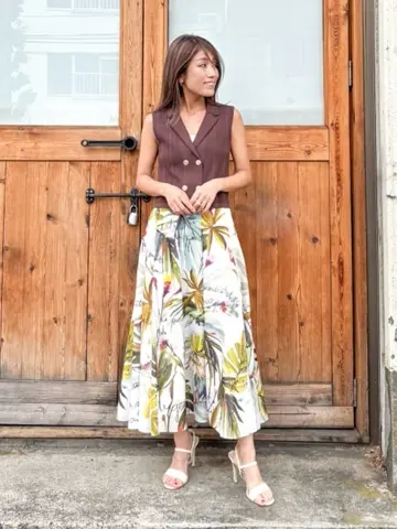 ORIGINATED IN GRACE CONTINENTAL yukimi yonee コーディネート画像