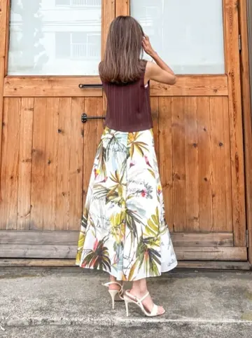 ORIGINATED IN GRACE CONTINENTAL yukimi yonee コーディネート画像