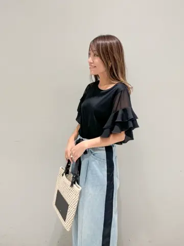 ORIGINATED IN GRACE CONTINENTAL yukimi yonee コーディネート画像